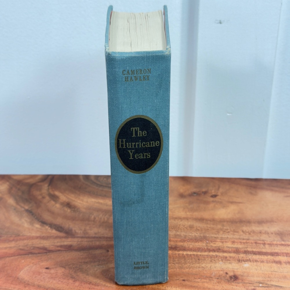 The‎ Hurricane Years by Cameron Hawley Hardcover Little Brown and Company Blue